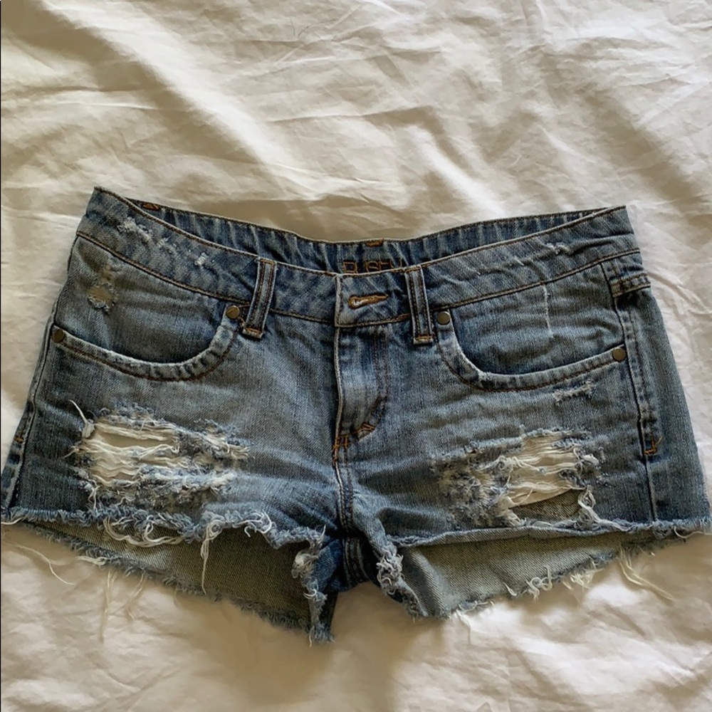 Jean shorts, sz S